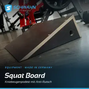 Squat Board Kniebeugenpodest von Schwahn Fitness